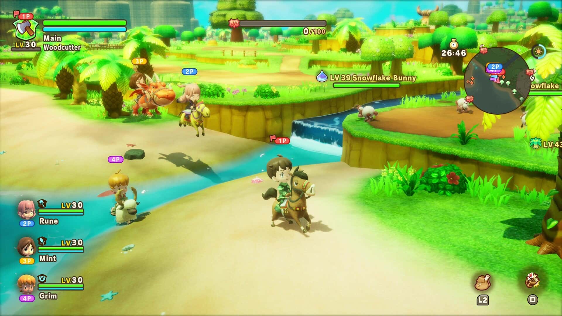 幻想生活ｉ 转圈圈的龙和偷取时间的少女 FANTASY LIFE i The Girl Who Steals Time 中文版背景